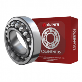 Rolamento Autocompensador de Esferas 1210K/C3 - 50x90x20mm