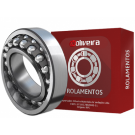 ROLAMENTO AUTOCOMPENSADOR DE ESFERAS  22092RSC3 - 45x85x23mm
