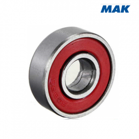Micro Rolamento Rígido de Esferas 608-2RS abec7 - 8x22x7mm