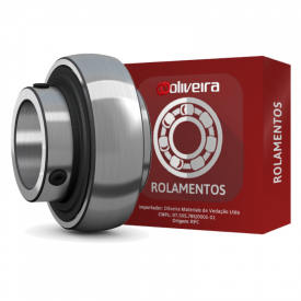 Rolamento Esférico com Fixação por Parafusos UC201 - 12x47x31mm