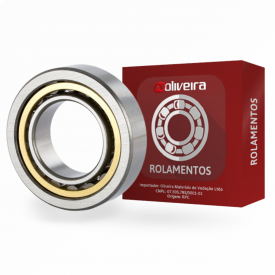 Rolamento de Rolos Cilíndricos de 1 Carreira NU206 - 30x62x16mm