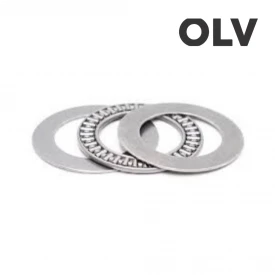 KIT 1 Coroa axial de Rolamento AXK110145 + 2 Arruelas AS110145 - Rolamentos Axiais de Rolos de Agulhas e arruelas de rolamento Axial de Gaiola e Rolos