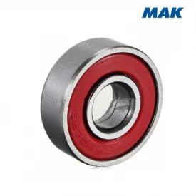 Micro Rolamento Rígido de Esferas 608-2RS abec7 - 8x22x7mm