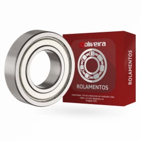 Rolamento Rígido de Esferas 6406ZZC3 - 30x90x23mm 
