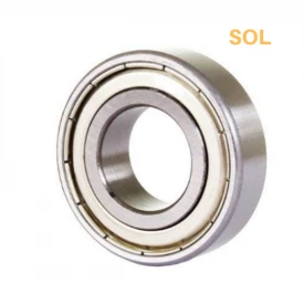 Rolamento Rígido de Esferas 6210-ZZ - 50x90x20mm